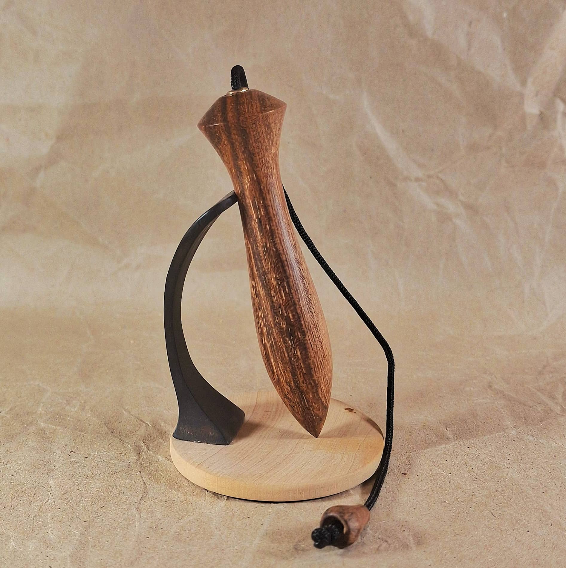 Pendule Totem en Bocote