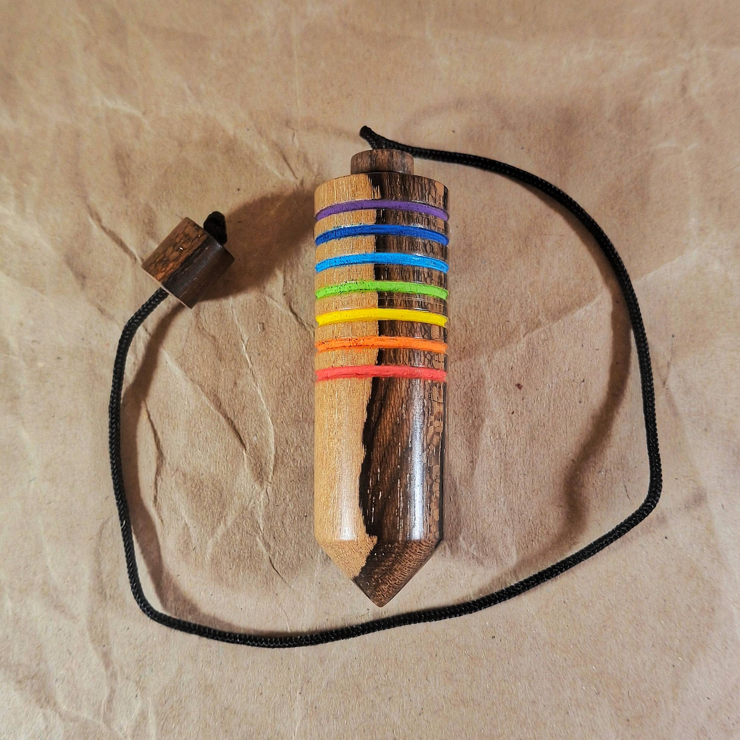 Pendule fil a plomb en Ziricote