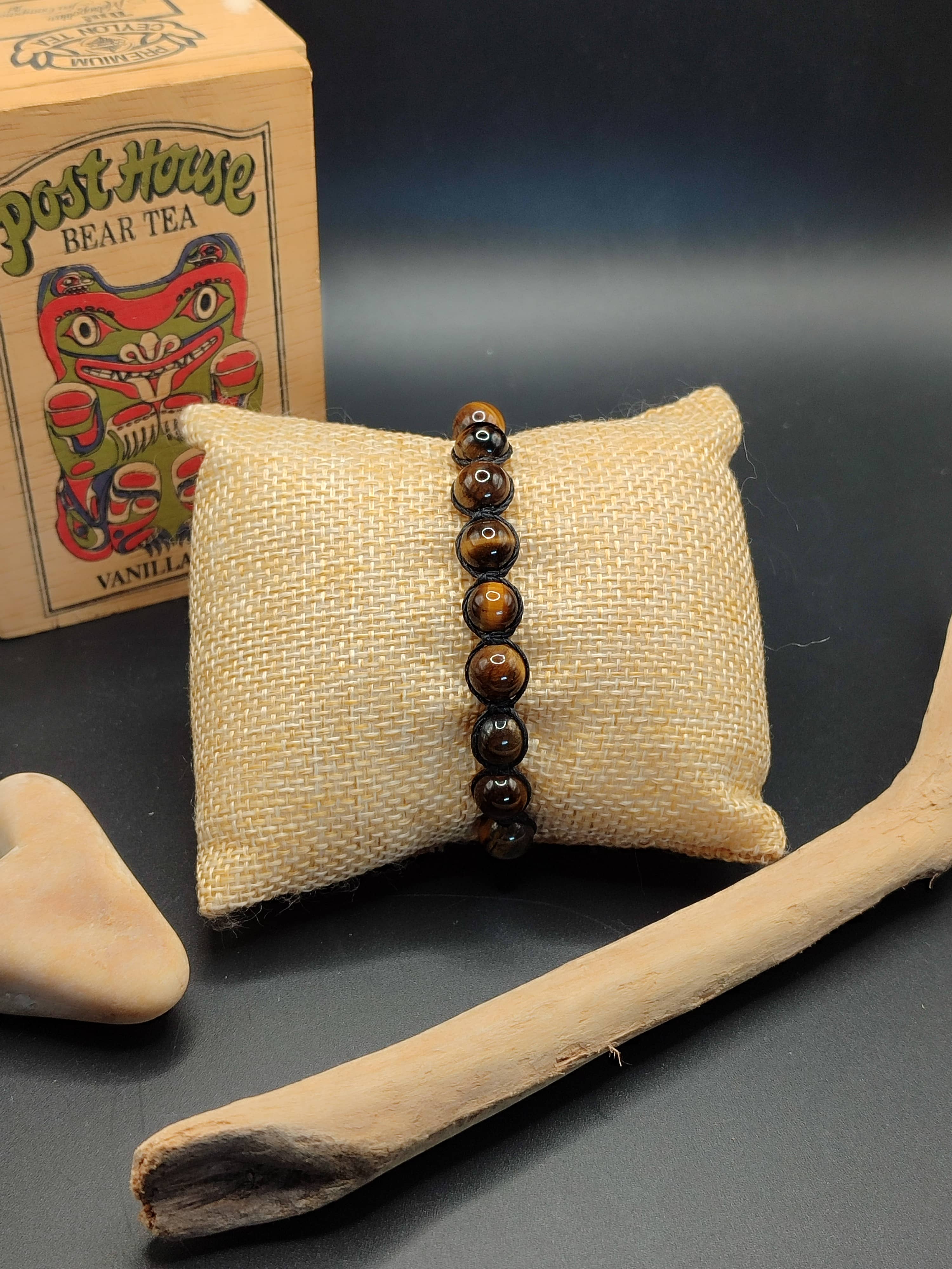 Bracelet Pueblo Œil de tigre